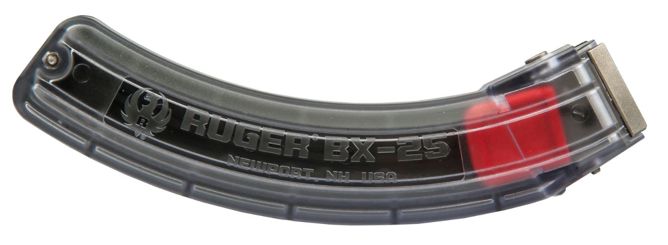 Ruger BX-25 Rifle Magazine for 10/22 .22LR 25rds Clear