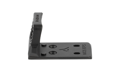 Black metal M-LOK mounting bracket