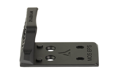 Black metal MOS EPS mounting bracket