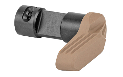 AR-15 safety selector lever in tan and black