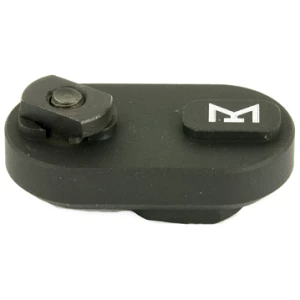 Black camera mounting accessory on white background.