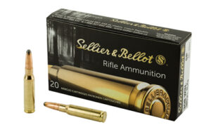 Sellier & Bellot Rifle Ammunition .308 Win 180 gr SP - 20/box