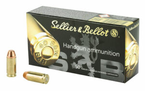 Sellier & Bellot Pistol & Revolver Ammo .40 S&W 180 gr FMJ 50/ct