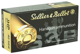 Sellier & Bellot handgun ammunition box, .40 S&W