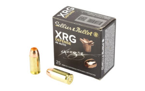 Sellier & Bellot XRG Defense Handgun Ammunition .45 ACP 165gr HP 1148 fps 25/ct