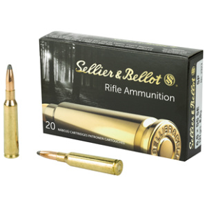 Sellier & Bellot Rifle Ammunition 6.5x55 SE 131 gr SP 793 fps - 20/box