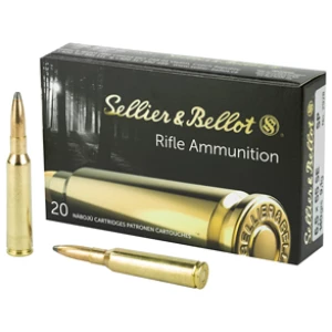 Sellier & Bellot Rifle Ammunition 6.5x55 SE 140 gr SP 793 fps - 20/box