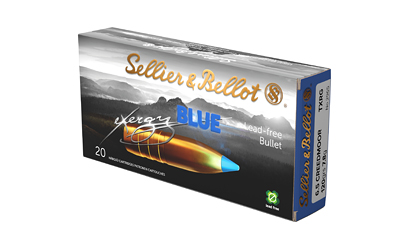 Sellier & Bellot eXergy Blue Rifle Ammunition 6.5 Creedmoor 120 gr. 2851 fps 20/ct