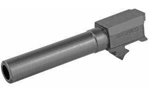 SIG Sauer pistol barrel on white background
