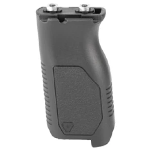 Black vertical foregrip for tactical use