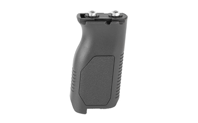 Black tactical vertical grip for rifles