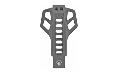 Gray adjustable bike bottle cage mount holder.