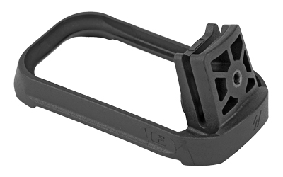 Black plastic frame or bracket for electronics.
