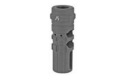 Gray cylindrical metal mechanical component with threaded top