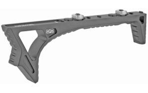 Gray angled foregrip firearm accessory
