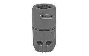 Gray cylindrical Bose portable Bluetooth speaker