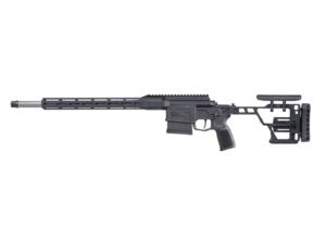 Modern tactical rifle with adjustable stock