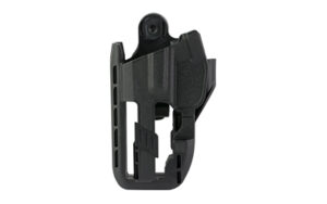 Black plastic belt holster clip accessory