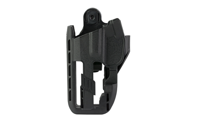 Black plastic belt holster clip accessory