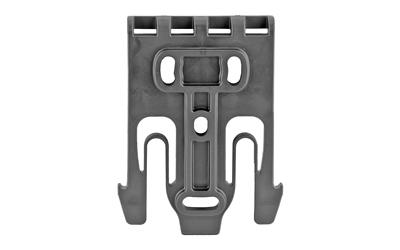 Black belt clip with multiple slots