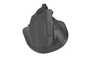 Black inside-the-waistband handgun holster with belt clip