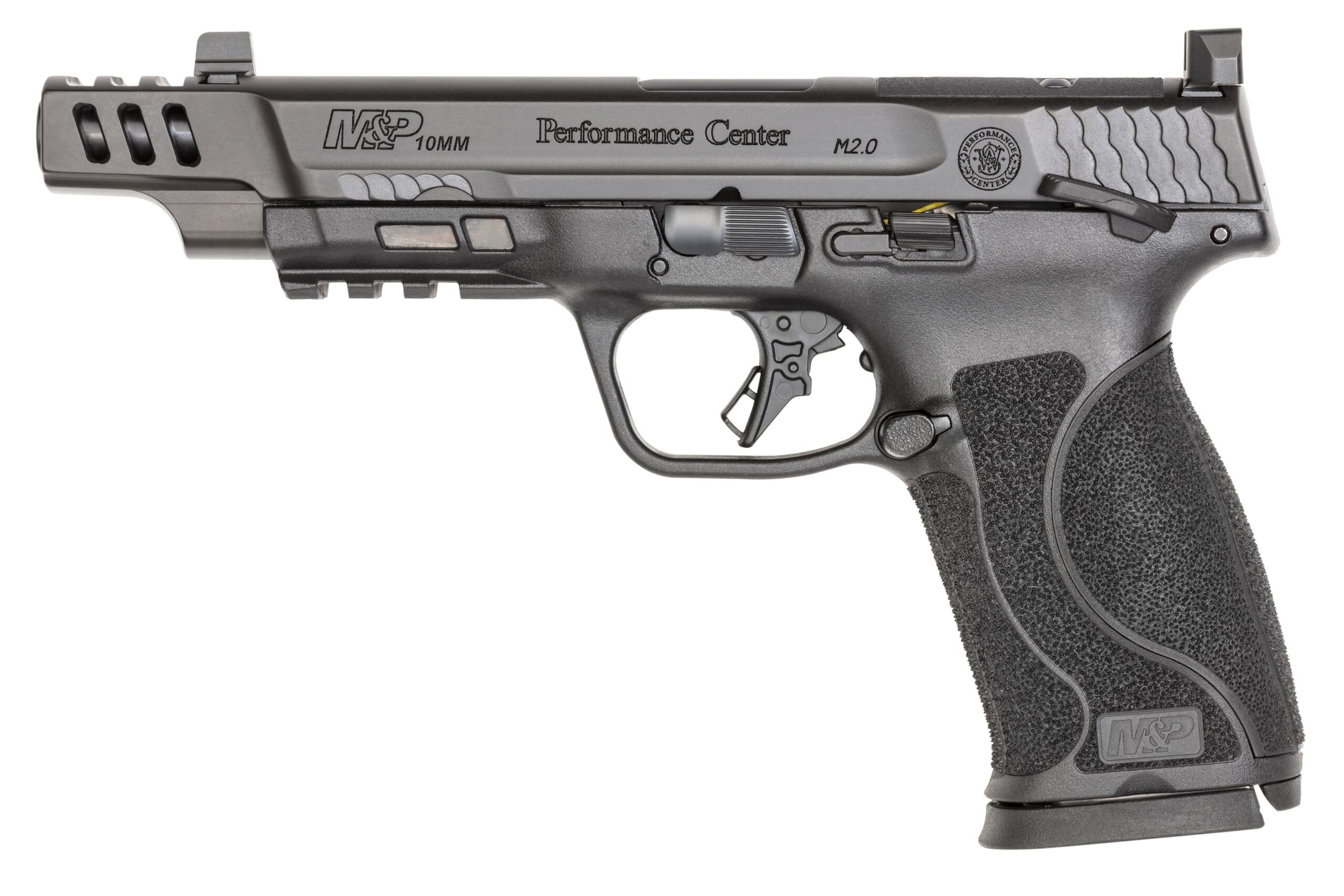 M&P PC 10mm M2.0 OR Compliant Handgun 10mm Auto 10rd Magazines(2) 5.6" Barrel Thumb Safety Black Night Sights