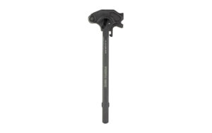 Black torque wrench with long handle