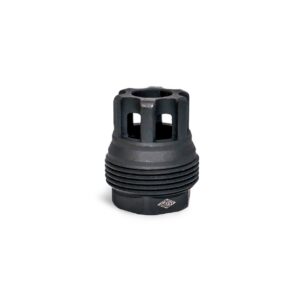 YHM MUZZLE BRAKE 1/2-28 BLACK