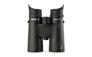 Black Steiner Predator binoculars on white background