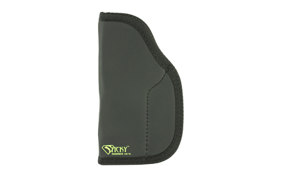 Black concealed carry pistol holster with logo