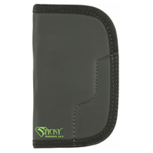 Gray sticky holster, compact gun accessory