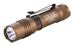 Tan Streamlight ProTac 1L-1AA tactical flashlight
