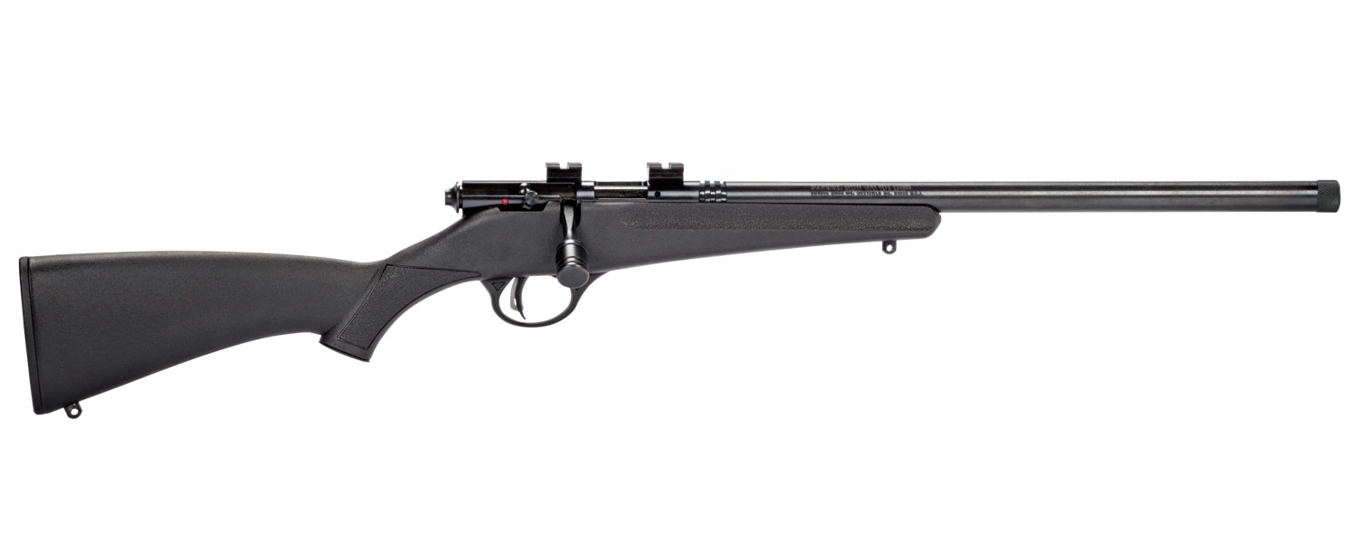 Savage Rascal FV-SR .22LR Single Shot 16.13" Heavy Barrel Synthetic Stock-Black