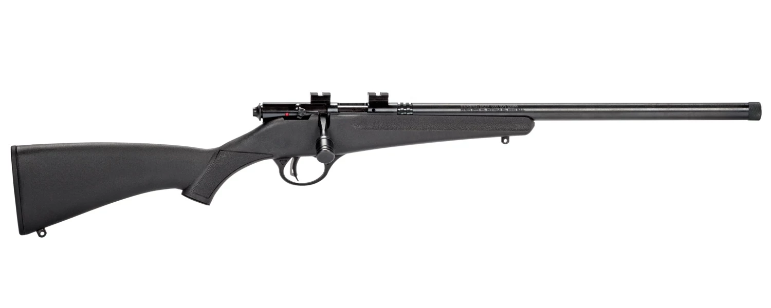 Savage Rascal FV-SR .22LR Single Shot 16.13" Heavy Barrel Synthetic Stock-Black