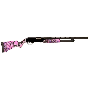 Savage Stevens 320 Field Grade Compact Muddy Girl Shotgun 20ga 3" Chamber 5rd Capacity 26" Barrel Pink Camo