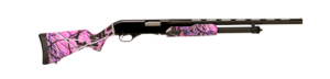 Savage Stevens 320 Field Grade Compact Muddy Girl Shotgun 20ga 3" Chamber 5rd Capacity 26" Barrel Pink Camo