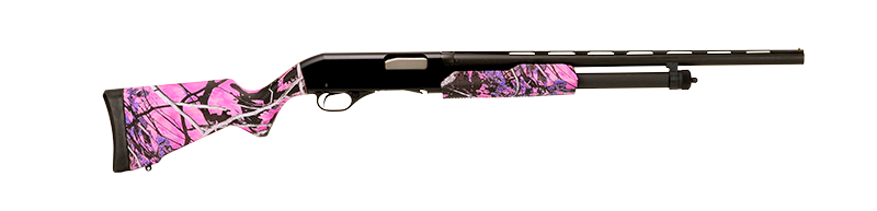 Savage Stevens 320 Field Grade Compact Muddy Girl Shotgun 20ga 3" Chamber 5rd Capacity 26" Barrel Pink Camo