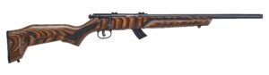 SAVAGE MARK II MINIMALIST - 22LR 18" MATTE/BROWN LAMINATE
