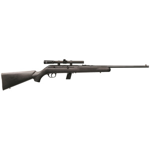 SAVAGE 64FXP 22LR 21" BBL - BLUED/BLACK SYN W/4X15 SCOPE