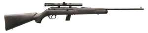 SAVAGE 64FXP 22LR 21" BBL - BLUED/BLACK SYN W/4X15 SCOPE