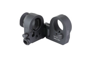 Dual ring metal scope mount device