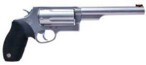 TAURUS JUDGE 45LC/410 3" 6.5" - FS 5-SHOT STAINLESS RUBBER