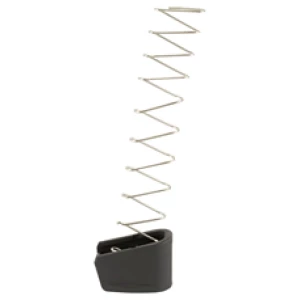 Extended magazine spring and baseplate