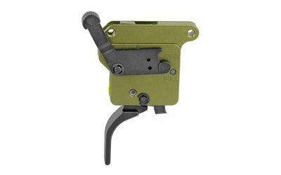 Green metal firearm trigger assembly mechanism