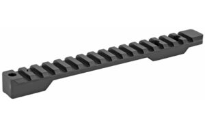 Black metal Picatinny rail mount