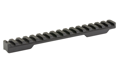 Black metal Picatinny rail mount