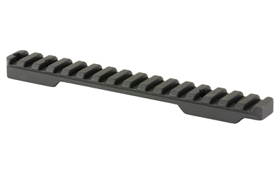 Black metal Picatinny rail mount