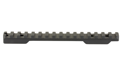 Black metal Picatinny rail mount