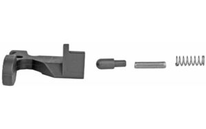 Exploded view of metal mechanical trigger components