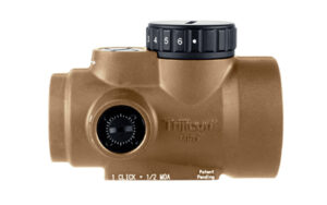 Tan Trijicon MRO red dot sight optic